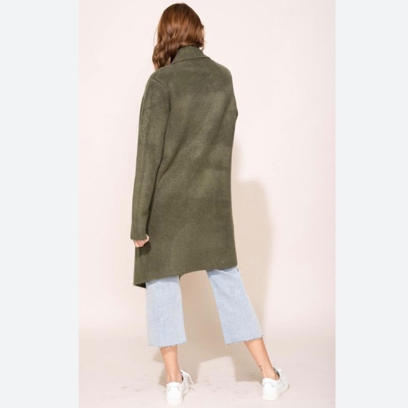 Pink Martini Stockport Jacket Forest Green Cardigan - Picture 2 of 12